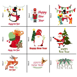 Mochila saco de Navidad 18 diseños de Navidad y Año Nuevo 2027, diseños 1 a 9 – Pamusan.es