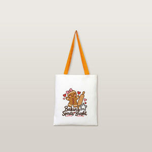 Bolsas de regalo grandes para Navidad – tote bag de algodón natural 35 × 40 cm con asas rojas, verdes o mostaza, 9 diseños de Navidad y Año Nuevo 2027 - Pamusan.es