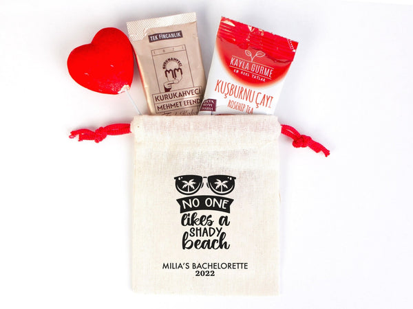Bachelorette Party Bags – Personalized Hangover Kit Pouches with Custom Name or Design | Survival  Cotton Bags | Pamusan