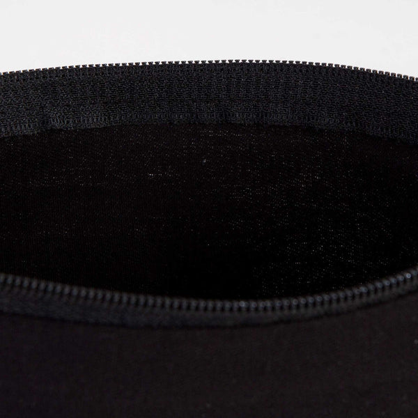 Black Cotton Clutch Pouch – 10" × 7" (25 × 18 cm) - Pamusan.com