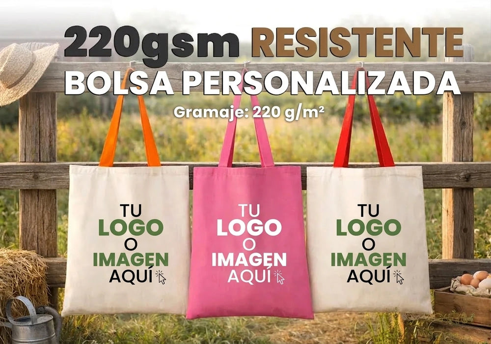 Bolsa personalizada 220 g/m² - Pamusan.es