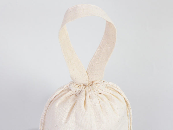 Boo Party Favor Bags - 6"W x 8"H (15 cm x 20 cm) Wedding Festival, Party Favor Bags, Cotton Favor Bags - Pamusan.com
