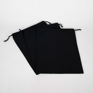Christmas Drawstring Gift Bags Bulk – 12" × 16" (30 × 40 cm) Cotton Bags in Red, Black or Natural, 9 Holiday & New Year 2027 Designs - Pamusan.com