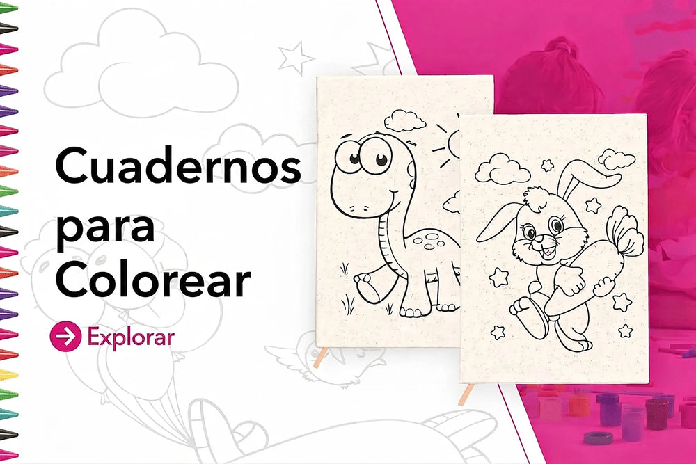 Cuadernos para colorear - Pamusan.es