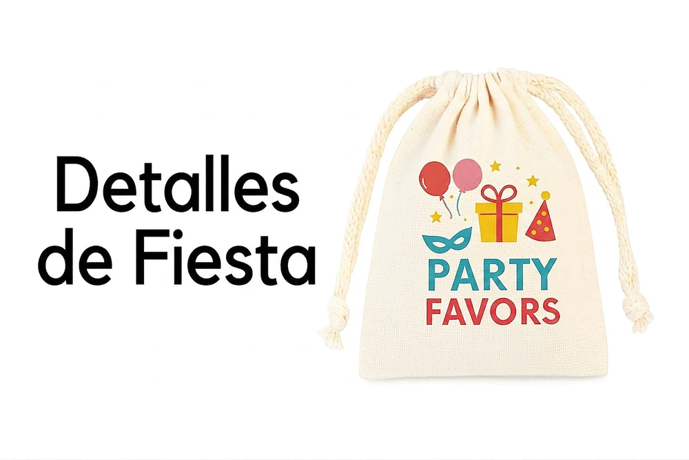 Bolsas para detalles de fiesta - Pamusan.es