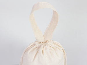 Merry Christmas & New Year Cotton Gift Bags – Personalized Family or Company Pouches with Custom Logo & Text | Pamusan