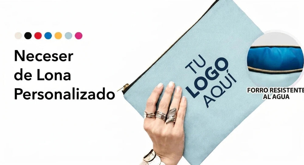 Neceser de lona personalizado - Pamusan.es