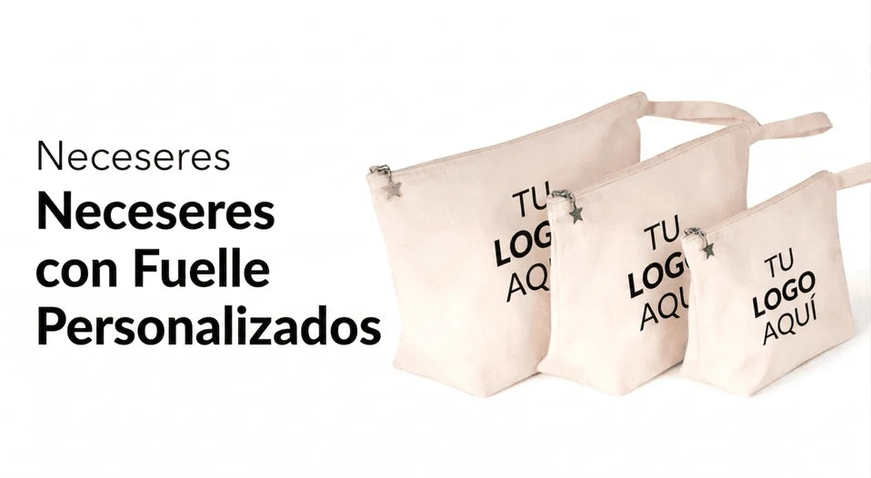 Neceseres con fuelle personalizados - Pamusan.es