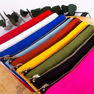 New Year Pink Clutch Bag 8" × 6" (20 × 15 cm) – New Year Printed Design for Gifting - Pamusan.com