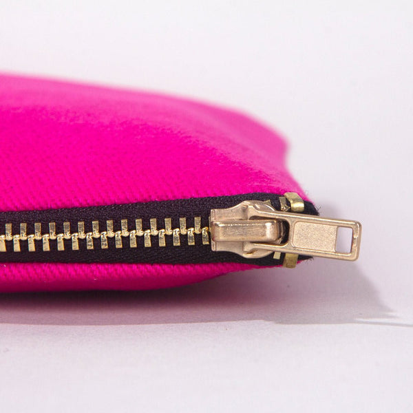 New Year Pink Clutch Bag 8" × 6" (20 × 15 cm) – New Year Printed Design for Gifting - Pamusan.com