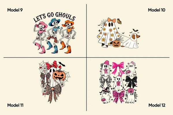 Personalized Halloween Makeup Bag – Custom Zipper Pouch with 12 Spooky Designs - Pamusan.com