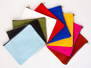 Personalized Makeup Clutch Bag – Bridesmaid Gift – Custom 8"x6" Clutch Bags - Pamusan.com