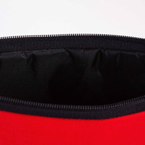 Personalized Red Cotton Clutch Pouch – 12" × 8" (30 × 21 cm) – 10 oz Fabric - Pamusan.com