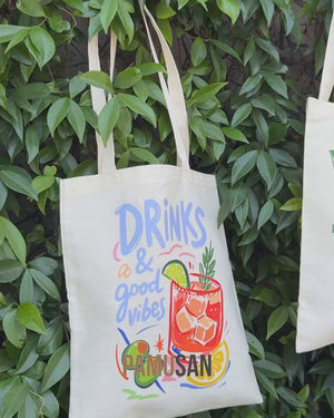 Tote bag personalizada barata 30x35 cm – Impresión a todo color, loneta 220 g/m²