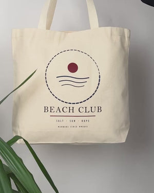 Bolsa de Tela grande de lona con logo personalizado – Lona pesada de 320 g/m², 35 × 40 × 10 cm