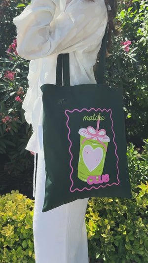 Bolsa de algodón personalizada - 35 × 40 cm Verde - 220 g/m²