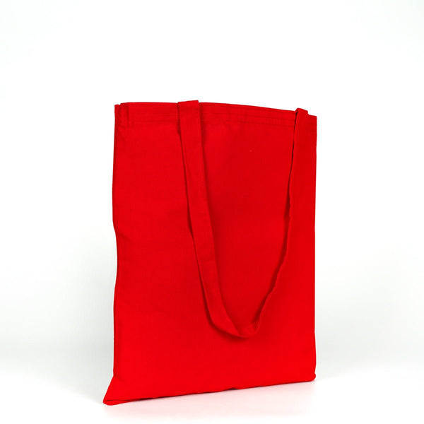 Red Raw Cotton Diaper Bag – 14x16 inch, Durable & Reusable Bags - Pamusan.com