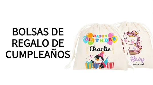Bolsas de regalo de cumpleaños - Pamusan.es
