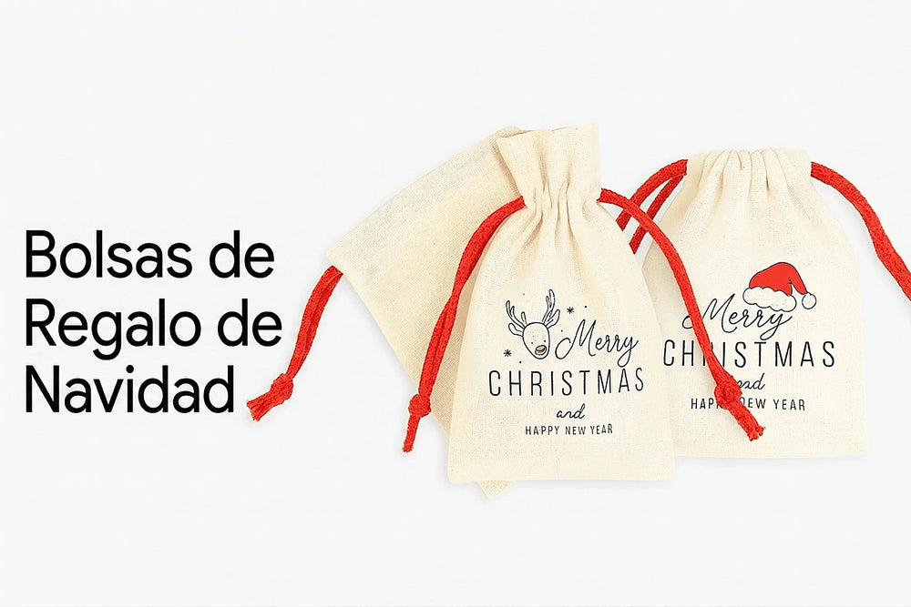 Bolsas de regalo de Navidad - Pamusan.es