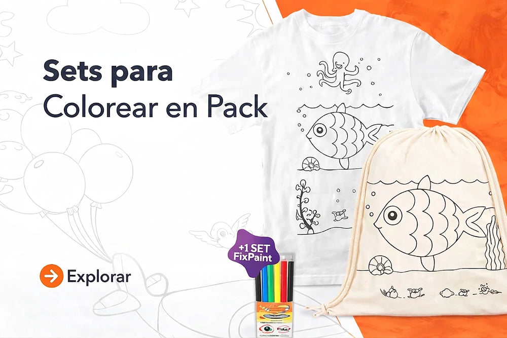 Sets para colorear en pack - Pamusan.es